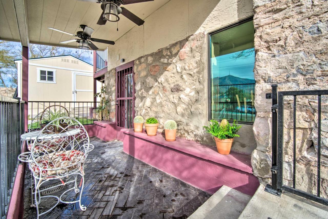 Cozy El Paso Studio With Patio About 5 Mi To Utep! Appartement Buitenkant foto