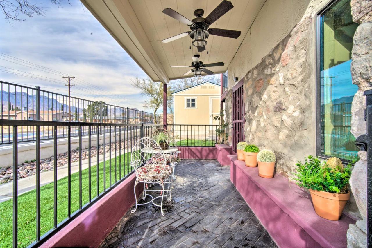 Cozy El Paso Studio With Patio About 5 Mi To Utep! Appartement Buitenkant foto