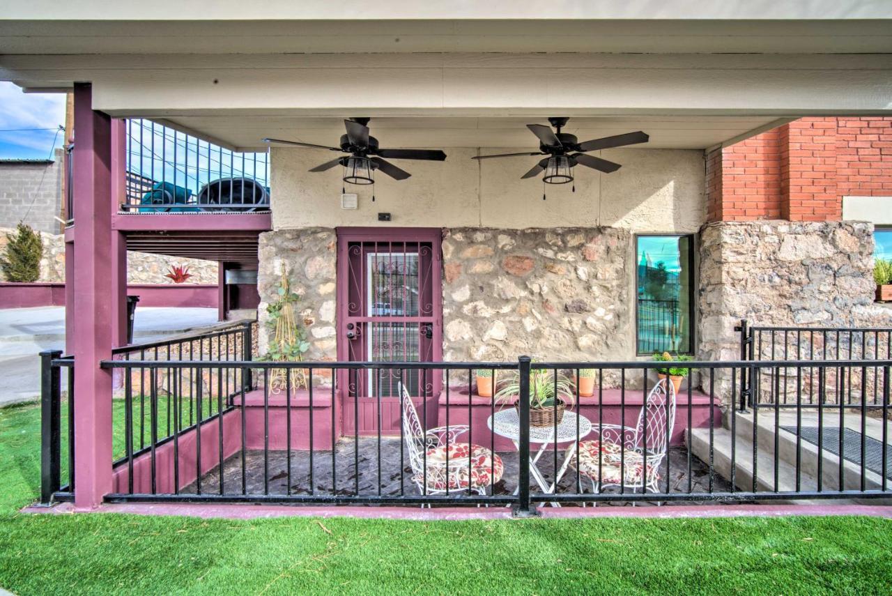 Cozy El Paso Studio With Patio About 5 Mi To Utep! Appartement Buitenkant foto